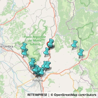 Mappa Via Nazario Sauro, 06030 Valtopina PG, Italia (8.313)