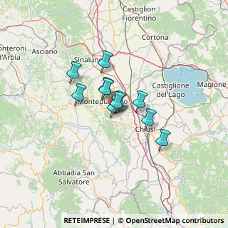 Mappa Piazza Antonio Gramsci, 53042 Chianciano Terme SI, Italia (8.39273)