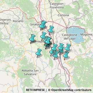 Mappa Piazza Antonio Gramsci, 53042 Chianciano Terme SI, Italia (8.337)