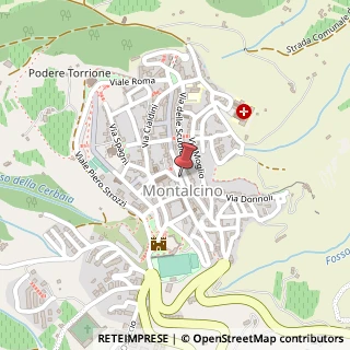 Mappa Podere il Cocco, 54, 53024 Montalcino, Siena (Toscana)