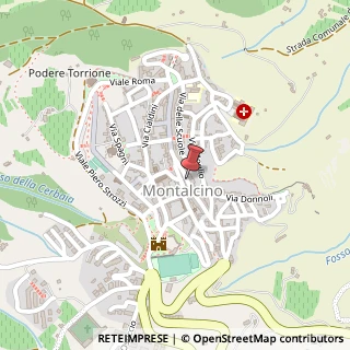 Mappa Via Giacomo Matteotti, 12, 53024 Montalcino, Siena (Toscana)