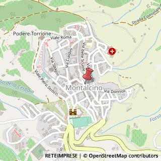 Mappa Via Giacomo Matteotti, 16, 53024 Montalcino, Siena (Toscana)