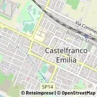 Map Castelfranco Emilia