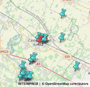 Mappa Via Niccolò Copernico, 41013 Castelfranco Emilia MO, Italia (4.9715)