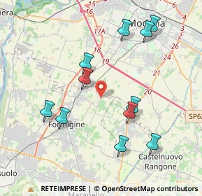 Mappa Via Tonini, 41043 Formigine MO, Italia (4.11364)