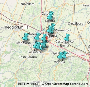 Mappa Via Tonini, 41043 Formigine MO, Italia (10.05059)