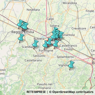 Mappa Via Don Maselli, 41043 Formigine MO, Italia (12.52063)