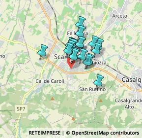 Mappa Viale Europa, 42019 Scandiano RE, Italia (1.066)