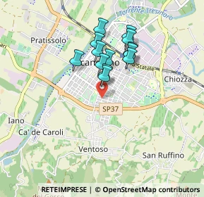 Mappa Viale Europa, 42019 Scandiano RE, Italia (0.71385)