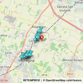 Mappa Via Mantova, 41043 Formigine MO, Italia (1.83769)