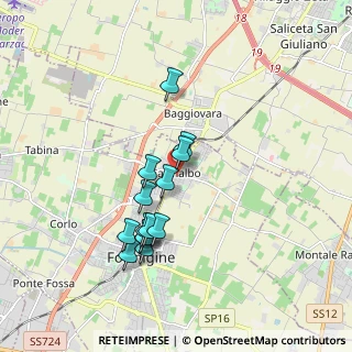 Mappa Via G. B. Amici, 41043 Casinalbo MO, Italia (1.61)