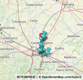 Mappa Via Vincenzo Bellini, 40050 Funo BO, Italia (16.23462)