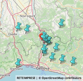 Mappa SP 7, 16019 Ronco Scrivia GE (13.344)