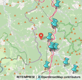 Mappa SP 7, 16019 Ronco Scrivia GE (5.73643)