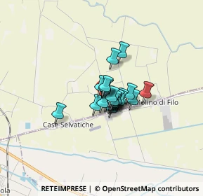 Mappa Via della Cooperazione, 44011 Argenta FE, Italia (0.76957)