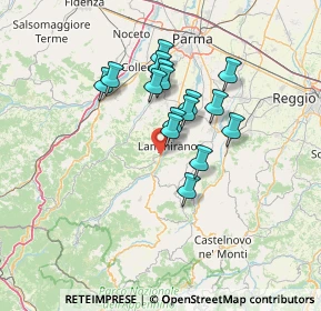 Mappa Strada Corniglio, 43013 Langhirano PR, Italia (10.92438)