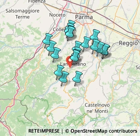 Mappa Strada Corniglio, 43013 Langhirano PR, Italia (10.054)