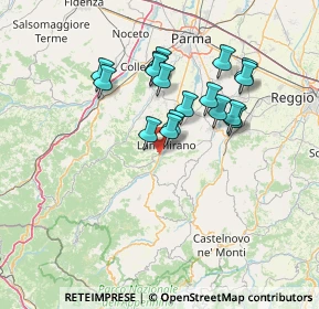 Mappa Strada Corniglio, 43013 Langhirano PR, Italia (12.28824)