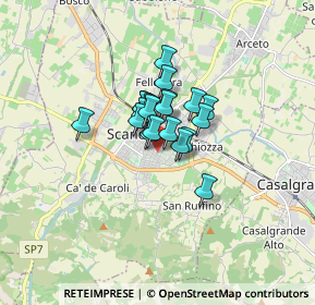 Mappa Via Kennedy, 42019 Scandiano RE, Italia (0.9)