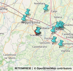 Mappa Via Kennedy, 42019 Scandiano RE, Italia (13.94333)