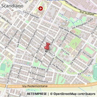 Mappa Via Achille Grandi, 28, 42019 Scandiano, Reggio nell'Emilia (Emilia Romagna)