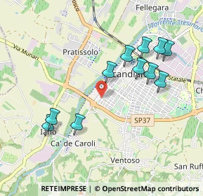 Mappa Via Alessandro Manzoni, 42019 Scandiano RE, Italia (1.00091)