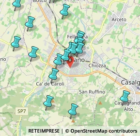 Mappa Via Armando Diaz, 42019 Scandiano RE, Italia (2.2335)