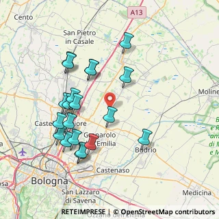 Mappa SP 5, 40054 Budrio BO (7.77)