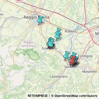 Mappa Piazza Papa Giovanni XXIII, 42019 Scandiano RE, Italia (5.83444)