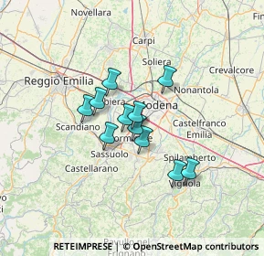 Mappa Via Sant'Ambrogio, 41043 Formigine MO, Italia (9.06545)