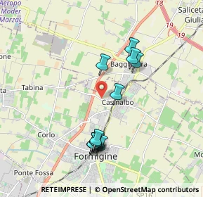 Mappa Via Sant'Ambrogio, 41043 Formigine MO, Italia (1.7975)