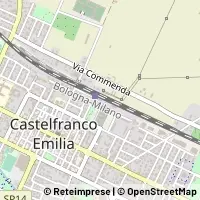 Map Castelfranco Emilia