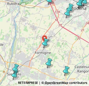 Mappa Via Luigi Einaudi, 41043 Casinalbo MO, Italia (6.885)