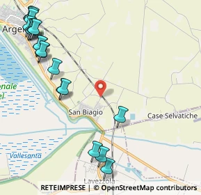 Mappa Via Gavasina, 44011 Argenta FE, Italia (3.0045)