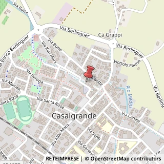 Mappa Via Marx Carlo, 10, 42013 Casalgrande, Reggio nell'Emilia (Emilia Romagna)