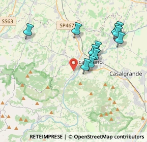 Mappa Via Seminario, 42019 Scandiano RE, Italia (3.73091)