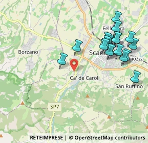 Mappa Via Seminario, 42019 Scandiano RE, Italia (2.2465)