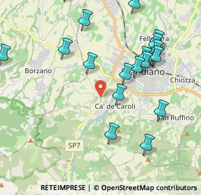 Mappa Via Seminario, 42019 Scandiano RE, Italia (2.3935)