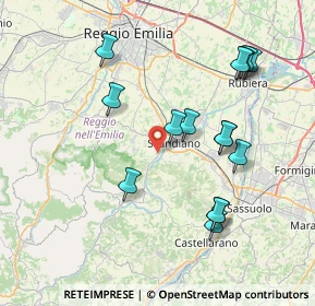 Mappa Via Seminario, 42019 Scandiano RE, Italia (7.97333)