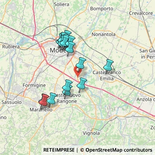Mappa Stradello del, 41126 Modena MO, Italia (6.82529)