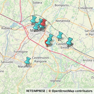 Mappa Stradello del, 41126 Modena MO, Italia (6.42)