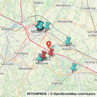 Mappa Stradello del, 41126 Modena MO, Italia (6.83857)