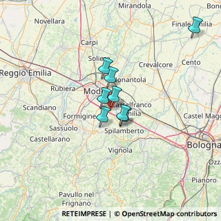 Mappa Stradello del, 41126 Modena MO, Italia (31.17692)