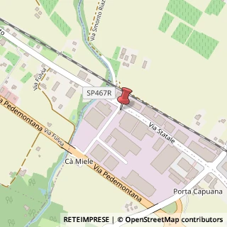 Mappa Via Cà del Miele, 8F, 42013 Casalgrande, Reggio nell'Emilia (Emilia Romagna)