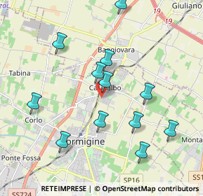 Mappa Via Filippo Brunelleschi, 41043 Formigine MO, Italia (1.99667)