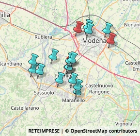 Mappa Via Filippo Brunelleschi, 41043 Formigine MO, Italia (5.64389)