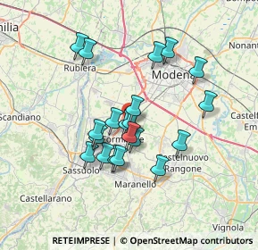 Mappa Via Filippo Brunelleschi, 41043 Formigine MO, Italia (5.924)