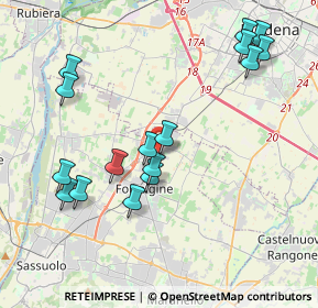 Mappa Via Filippo Brunelleschi, 41043 Formigine MO, Italia (4.34125)