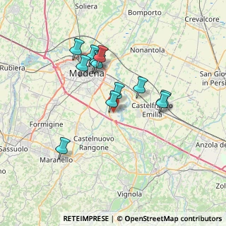 Mappa Strada Tre Case, 41126 San Donnino MO, Italia (6.4825)