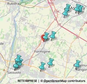 Mappa Via Radici in Piano, 41043 Casinalbo MO, Italia (5.76846)